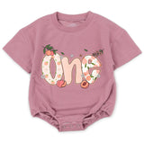 Custom Peach-Themed Matching Family Shirts for Baby's First Birthday, Soft Cotton Outfits for Mom, Dad, Siblings, and Toddlers