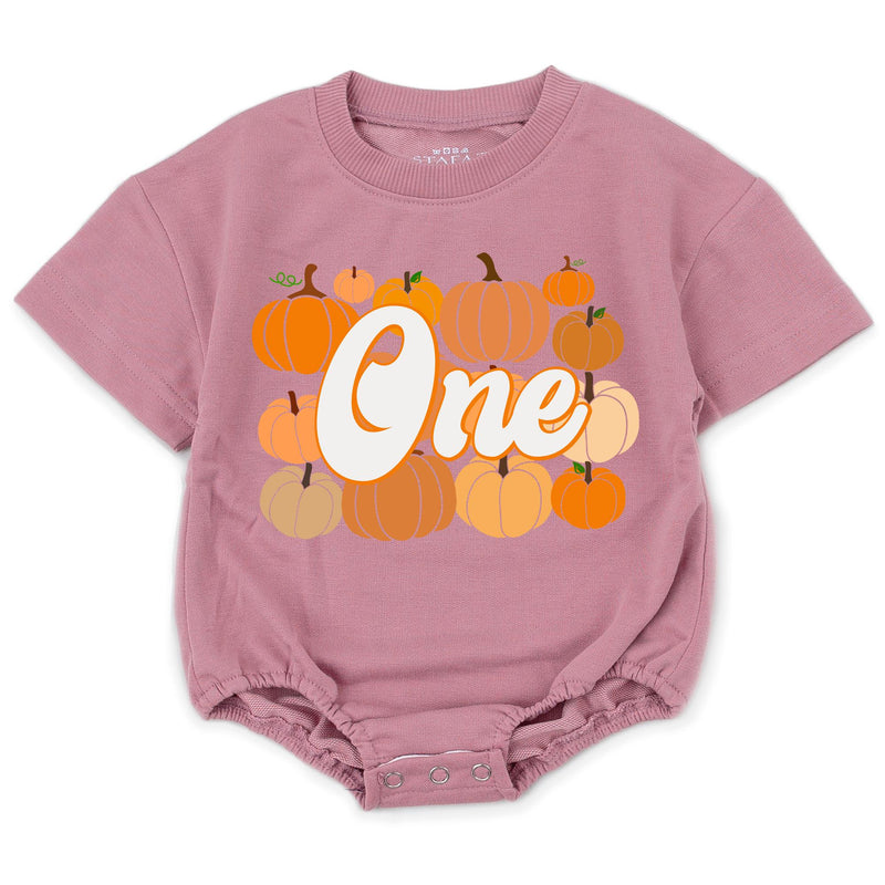 Custom Pumpkin 1st Birthday Matching Family Shirts, Retro Fall Dada Mama Mini Outfit, Soft Cotton Baby Toddler Kids NB–2XL Tee