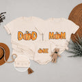 Custom Pumpkin First Birthday Matching Family Shirts for Mom Dad Baby, Soft Cotton Fall Outfit with Vibrant Print for Milestone Celebration