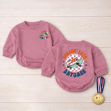 Custom Rollin Into Daycare Baby Romper or Kids Shirt, Retro Skateboard Graphic, Matching Family Outfit, Soft Cotton, Back to School