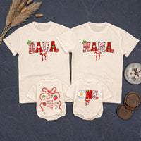 Custom Strawberry-Themed 1st Birthday Matching Family Outfits, Soft Cotton Bubble Romper for Baby Girl and Mama Dada T-Shirts, Summer Design