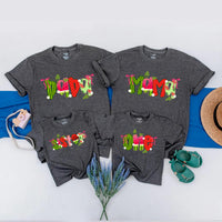 Custom Watermelon-Themed Matching Family Shirts for Mom, Dad, Kids & Baby, Soft Cotton Summer Outfits for Vacation, Photos & Special Moments