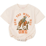 Custom Wild Western 1st Birthday Matching Family Shirts, Cowboy Rodeo Artwork, Soft Cotton Outfit for Baby, Toddler, Mom, Dad & Siblings
