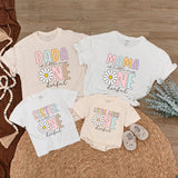 Customized Little Miss Onederful First Birthday Shirts with Daisy Flower Design, Family Matching Outfits, Soft Cotton 1st Birthday Tees