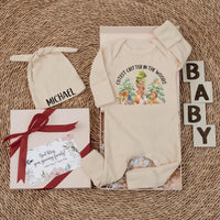 Cutest Critter in the Woods Baby Bodysuit with Woodland Animals Soft Cotton Infant Outfit Adorable Forest Newborn Coming Home Gift