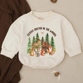 Cutest Critter in the Woods Baby Romper with Woodland Animals Design, Newborn Infant Outfit, Soft Cotton Baby Shower Gift, Forest Theme