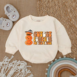 Cutest Pumpkin in the Patch Baby Romper My First Halloween Outfit Soft Cotton Infant Boy Girl Clothes Festive Orange Design