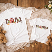 Farm Theme First Birthday Matching Family Shirts Custom Cow and Barn Design Baby Toddler Girl Boy Outfit Rustic Farm Animal Party Tee