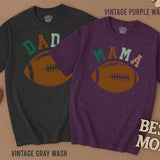 First Birthday Football Family Shirts Personalized Baby Toddler Outfit Soft Comfortable Cotton Dad Mom Sister 1st Year Down Design