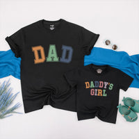 First Fathers Day Matching Dad and Daughter Shirts Earthy Tones Baby Girl Bodysuit Daddy and Me Outfit Gift for New Dad 2026