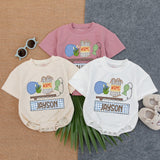 Fishing Buddy Baby Romper with Personalized Name Outdoor Toddler Summer Outfit Custom Fisherman Gift Plaid Design Comfortable Baby Clothes