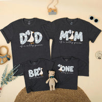 Goose First Birthday Matching Shirts for Family, Custom Baby Boy Outfit with Cartoon Goose Design, Fun Party Wear for Milestone Celebration