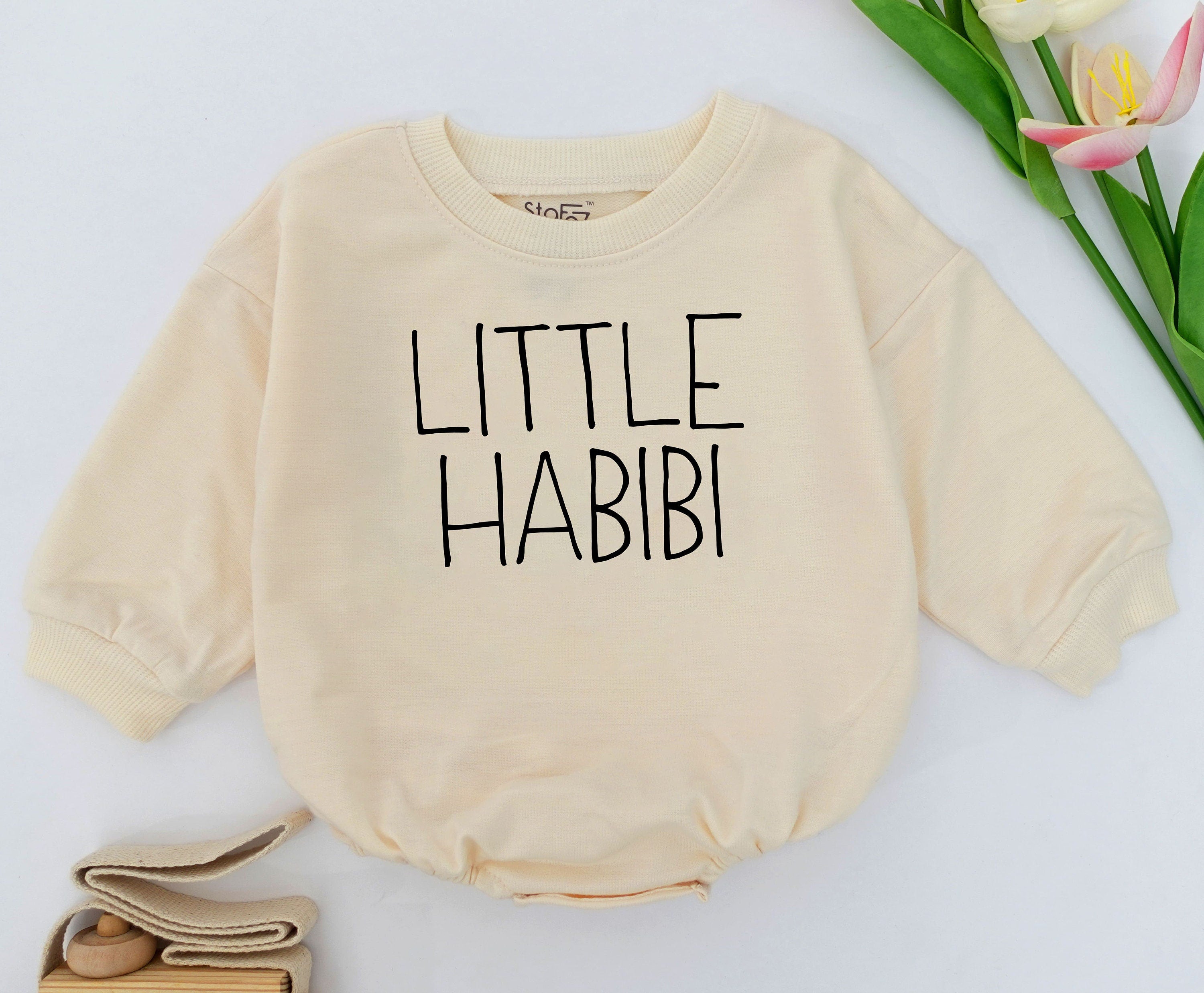 Little Habibi Baby Romper - Cute Gift for Muslim Babies