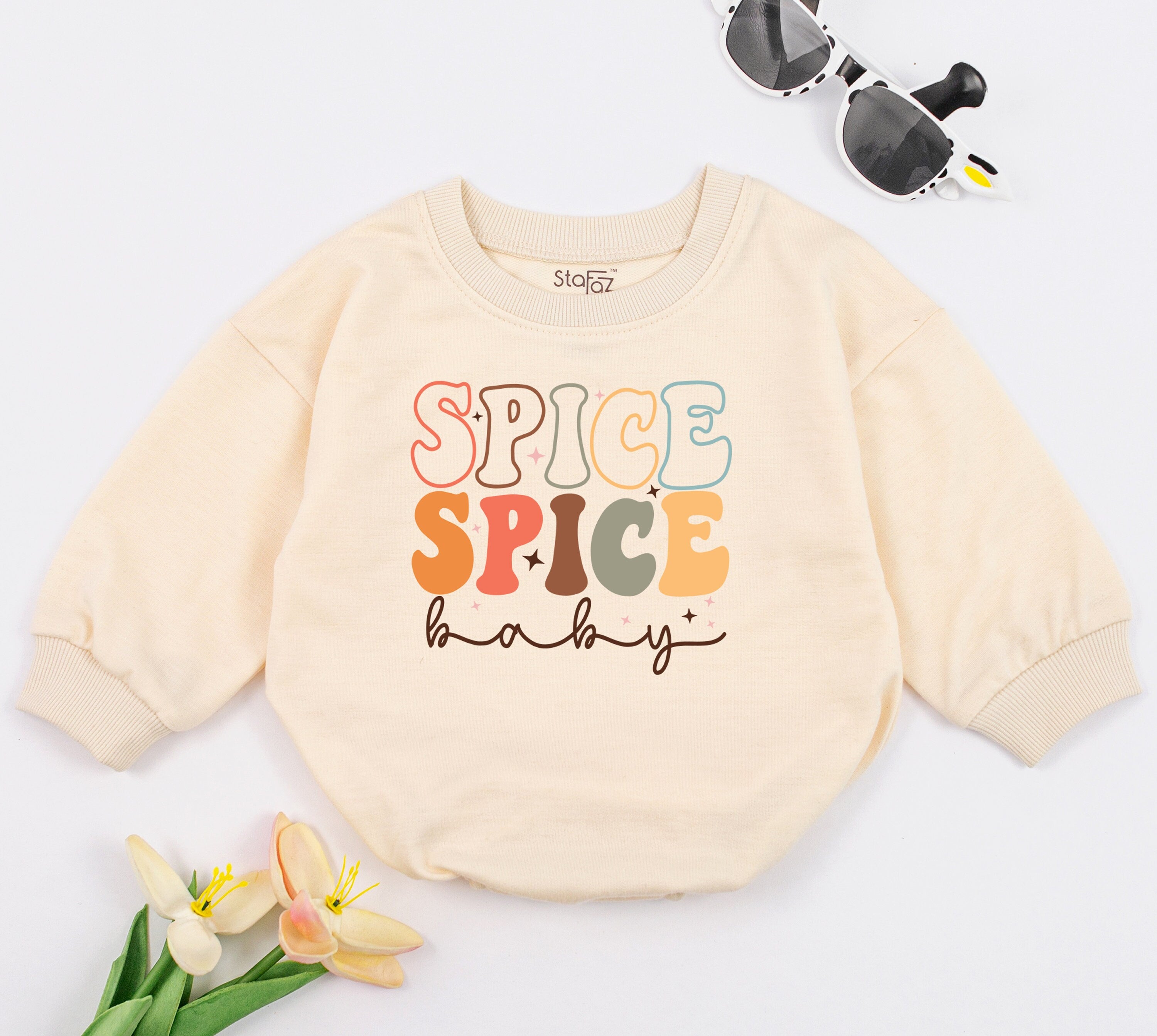 Spice Spice Baby Shirt Playful Holiday Infant Outfit Thanksgiving Gift Soft Cotton Toddler Boy Girl Clothes Cheerful Design