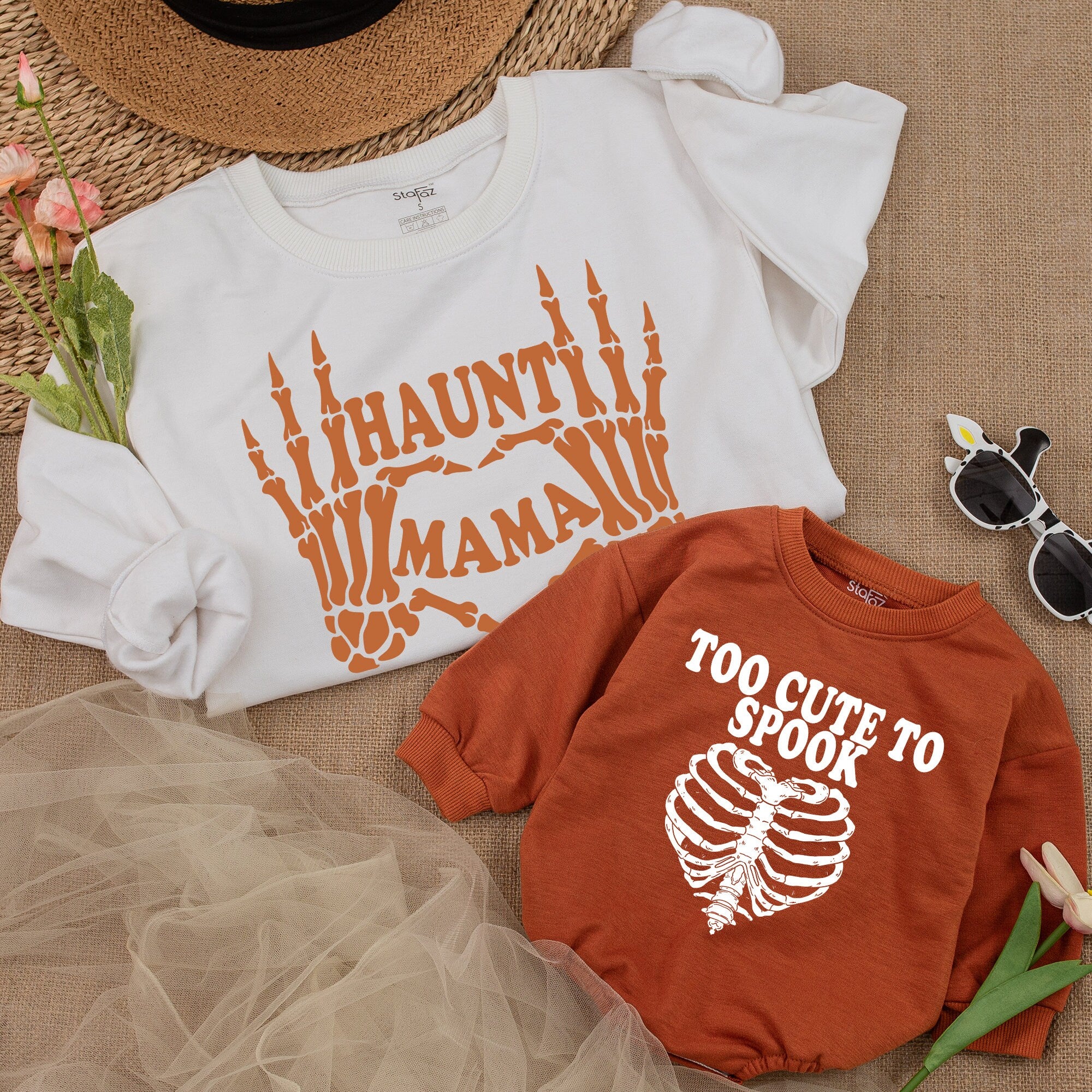 Custom Family Matching Halloween Sweatshirts – Personalized Fun