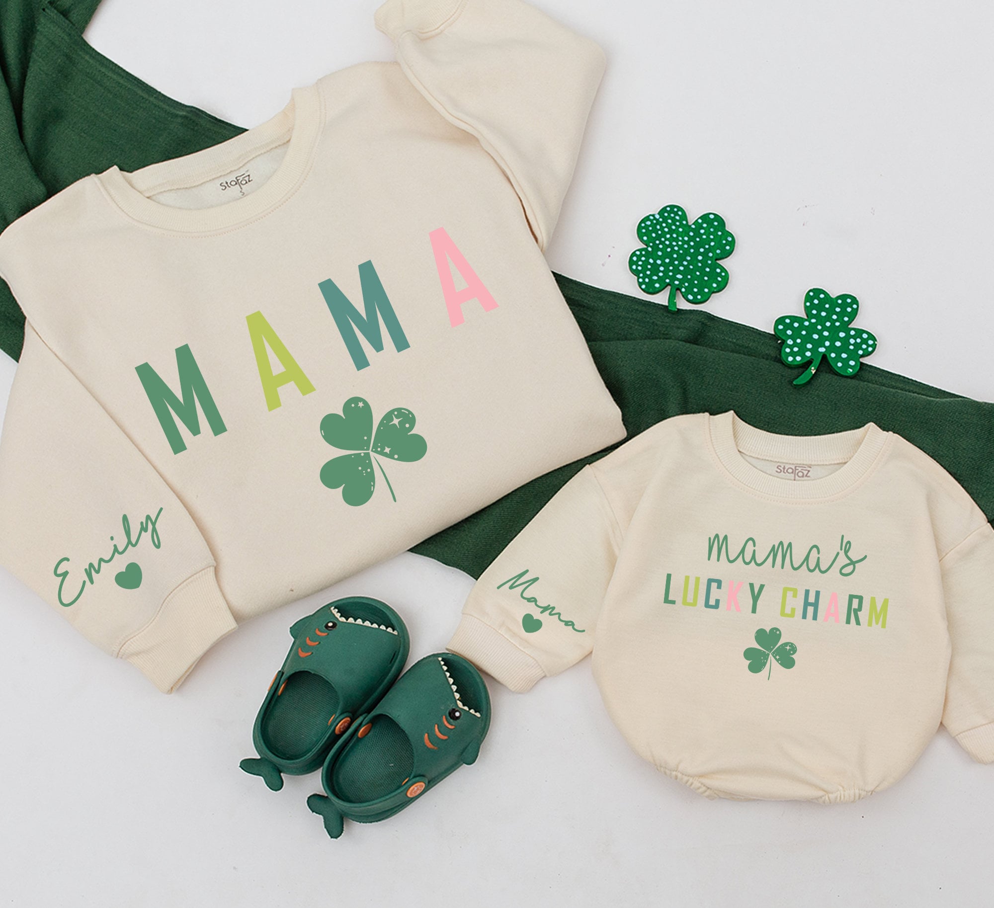 Custom Mommy & Me Sweatshirts: Personalized Family Twinning