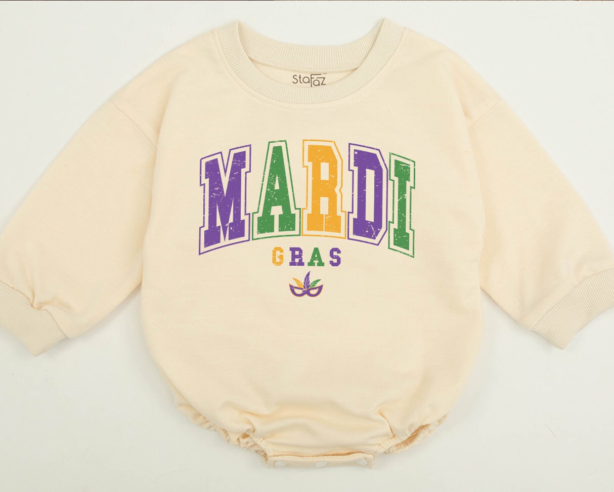 Family Twinning Mardi Gras Sweatshirt - Celebrate Together