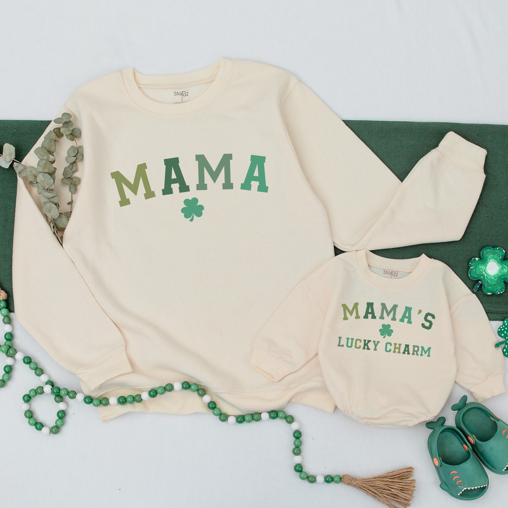 Personalized Family Matching St. Patrick's Day Sweatshirt with Name