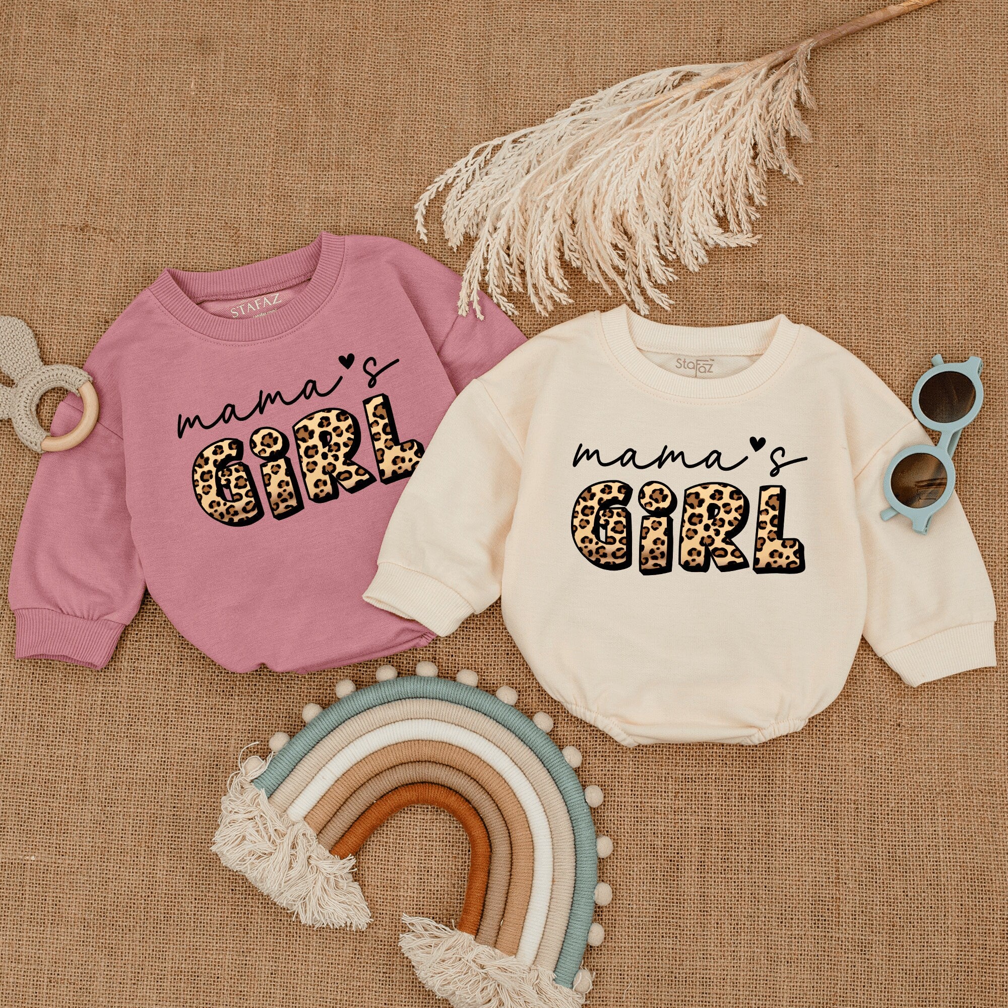 Trendy Cheetah Print Baby Romper - Perfect Baby Shower Gift