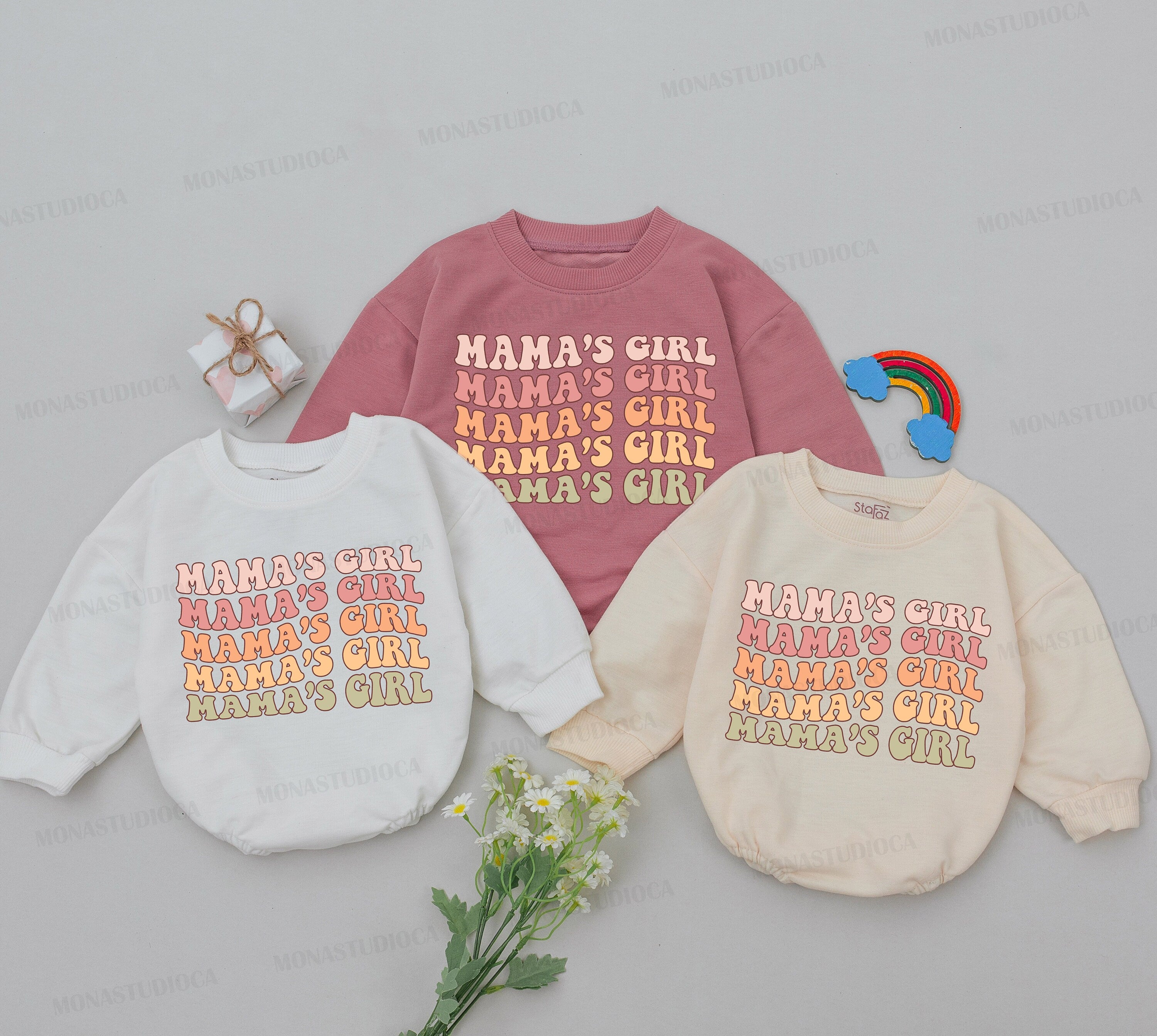 Mama's Girl Romper: Perfect Mother's Day Gift for Baby Girls