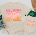 Retro Mama & Mini Shirts with Playful Graphic Design