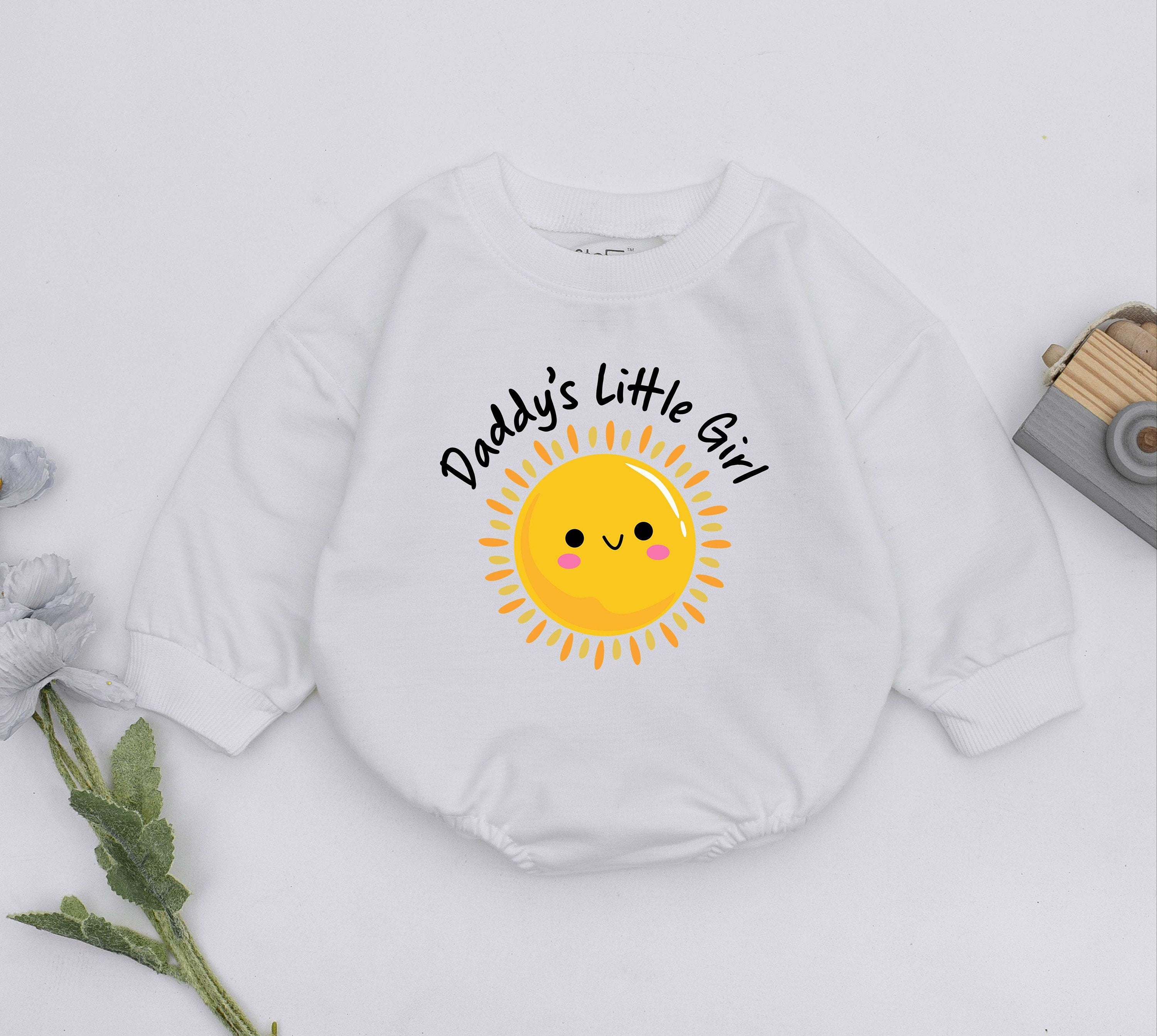 Daddy's Little Girl Sun Romper - Perfect Father's Day Gift!
