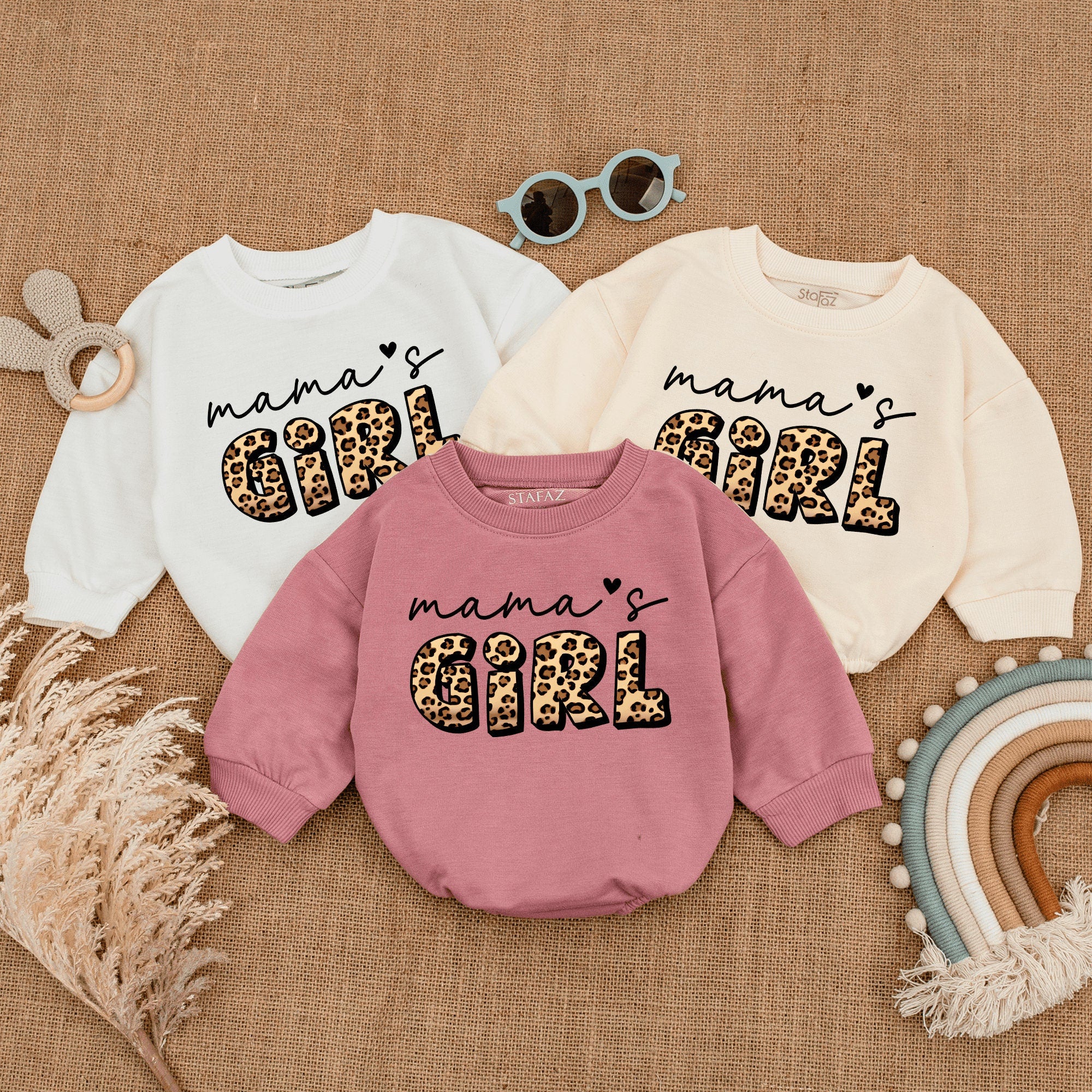 Trendy Cheetah Print Baby Romper - Perfect Baby Shower Gift