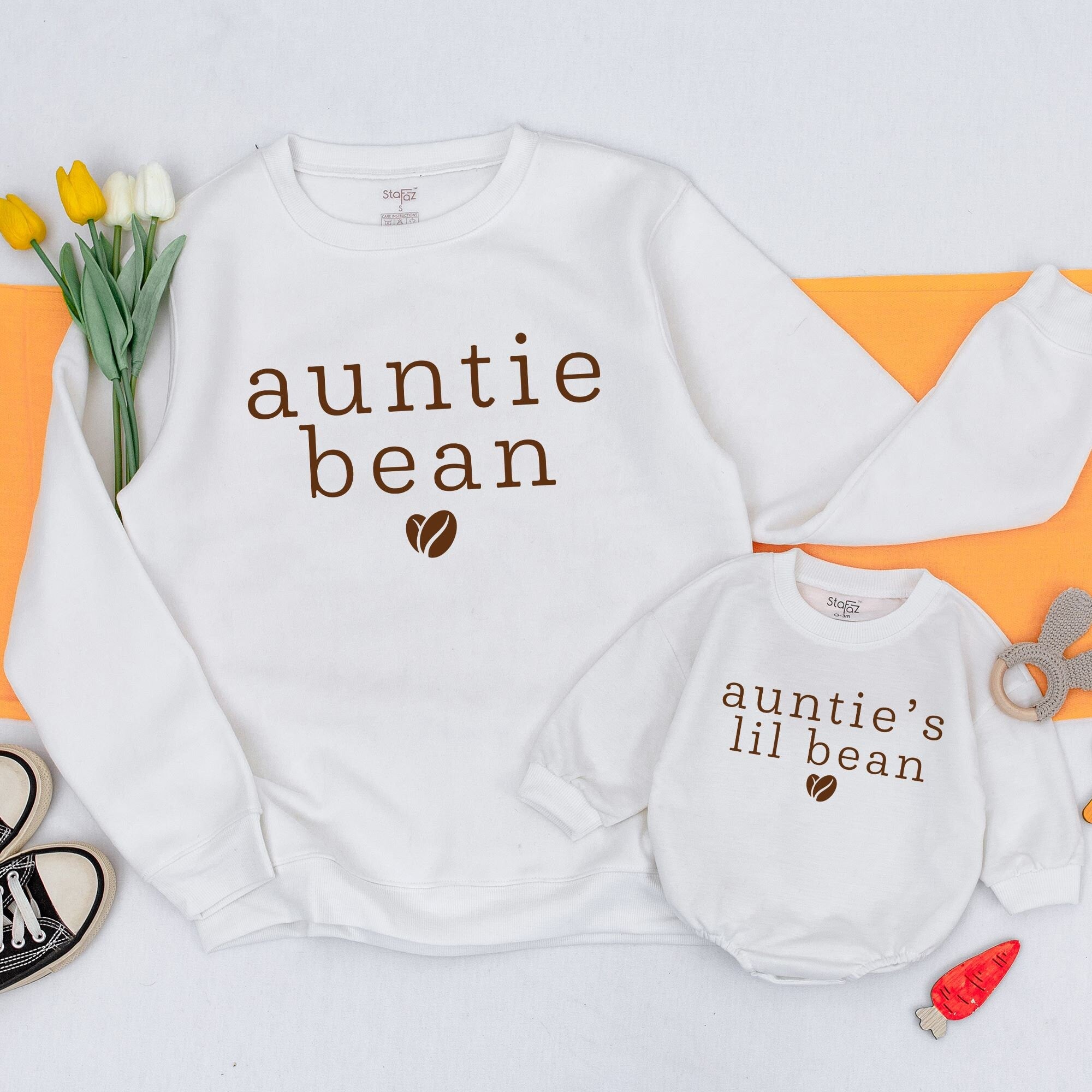 Custom Family Matching Sweatshirts with Name - Personalized Gift