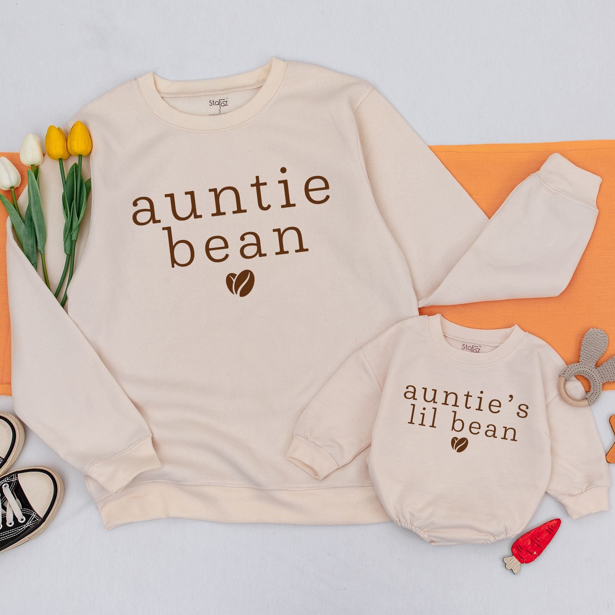 Custom Family Matching Sweatshirts with Name - Personalized Gift
