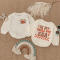 In My Game Day Era Baby Romper Football Helmet Stars Retro Design Soft Cotton Comfortable Infant Bodysuit Football Season Outfit