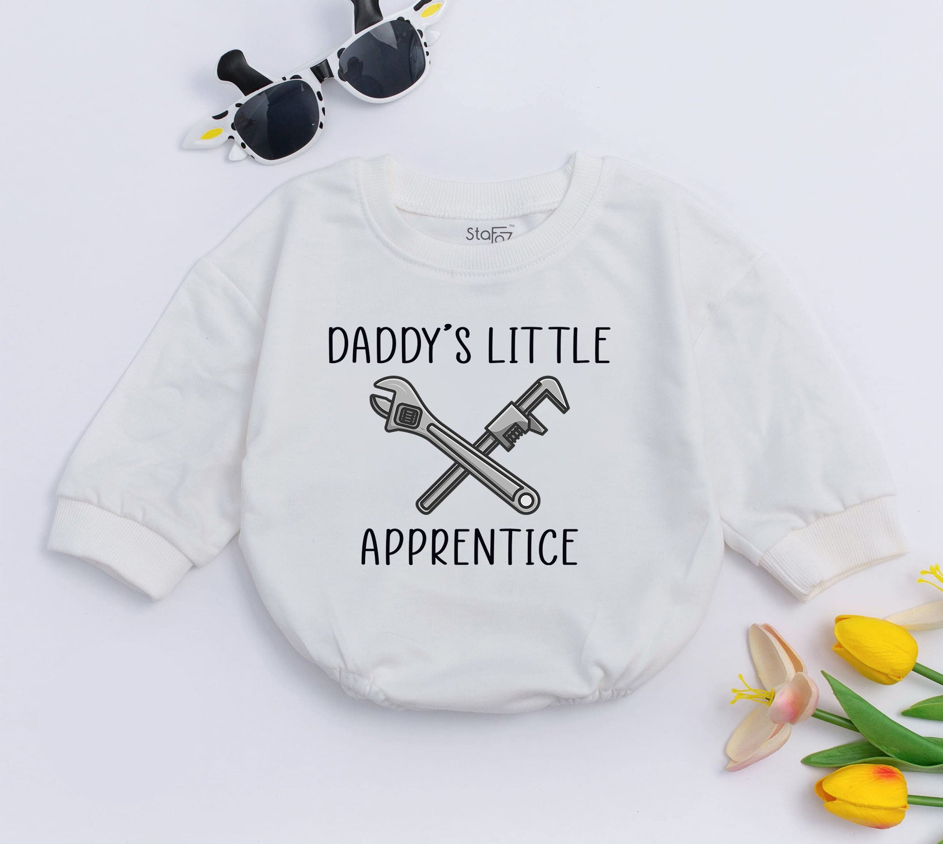 Daddy's Little Apprentice Bodysuit for Future Plumbers