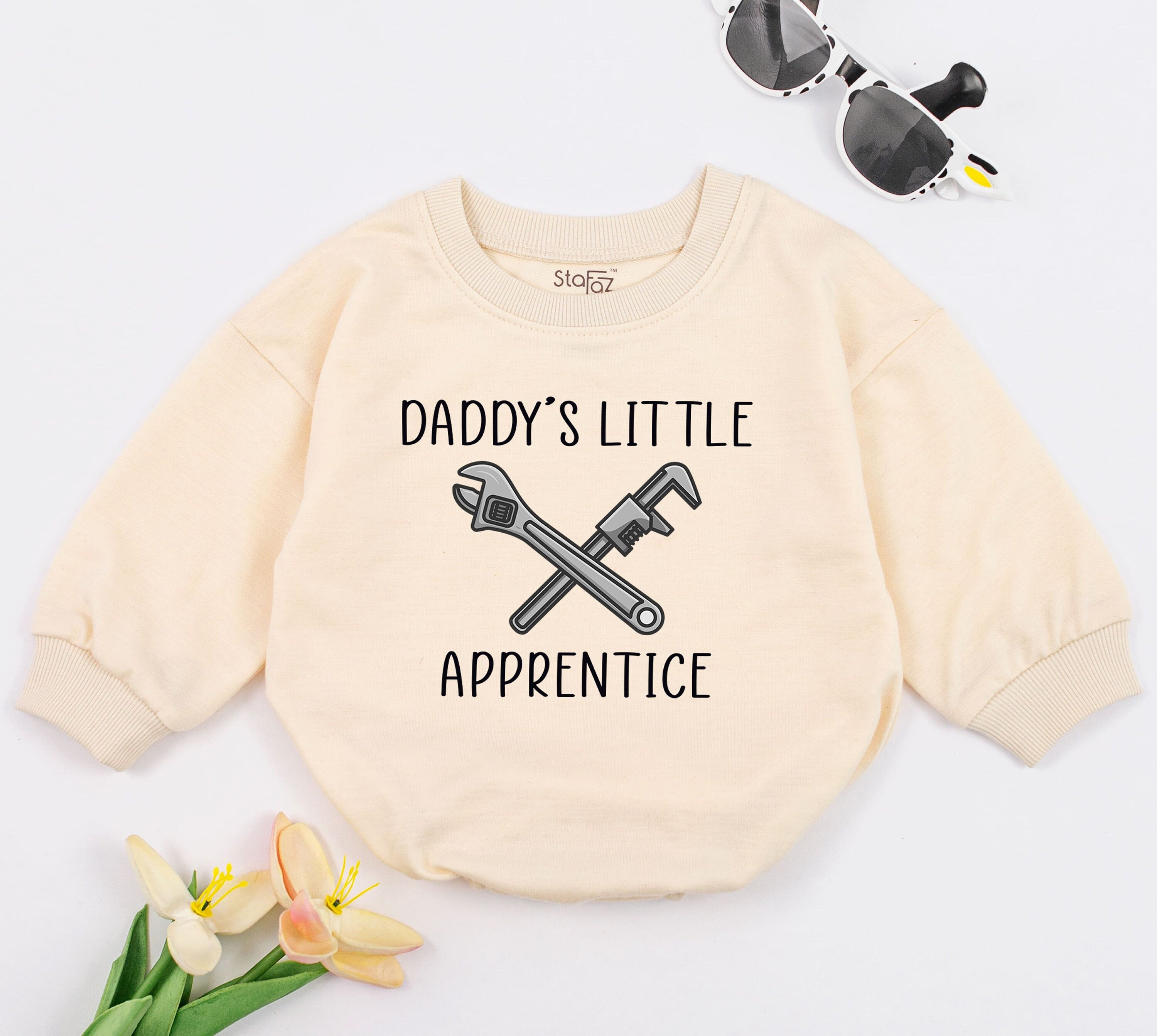 Daddy's Little Apprentice Bodysuit for Future Plumbers