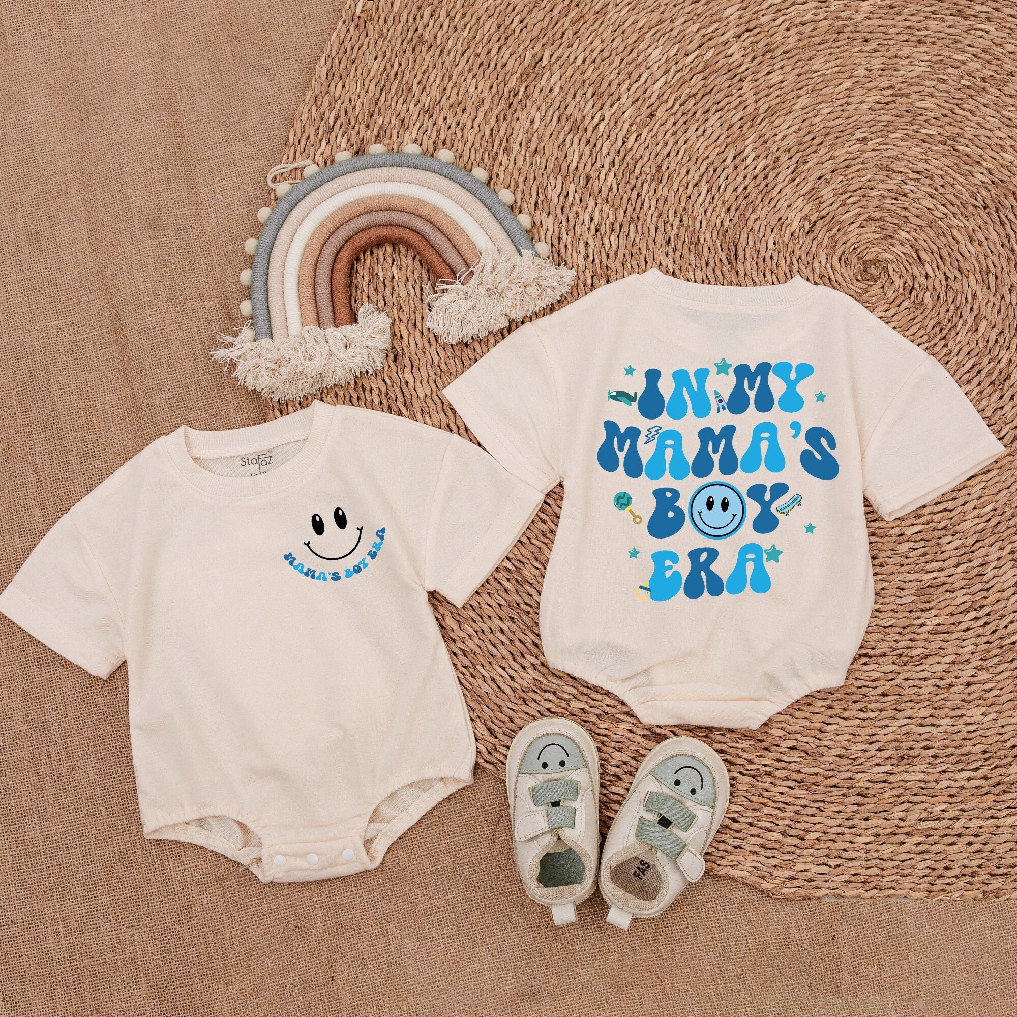 Playful Mama's Boy Romper - Limited Edition Baby Outfit
