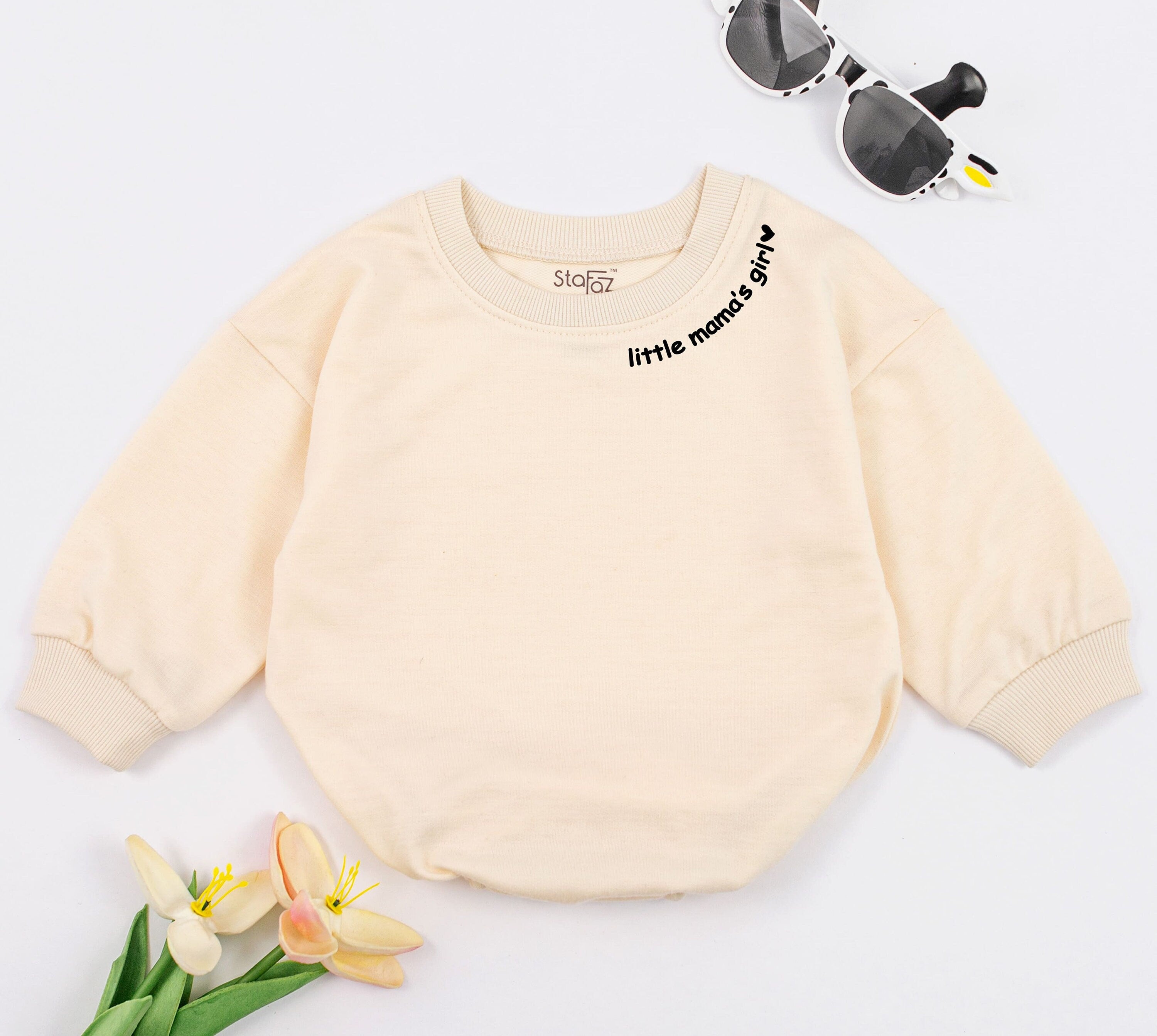Little Mama's Girl Baby Romper - Perfect Mother's Day Gift