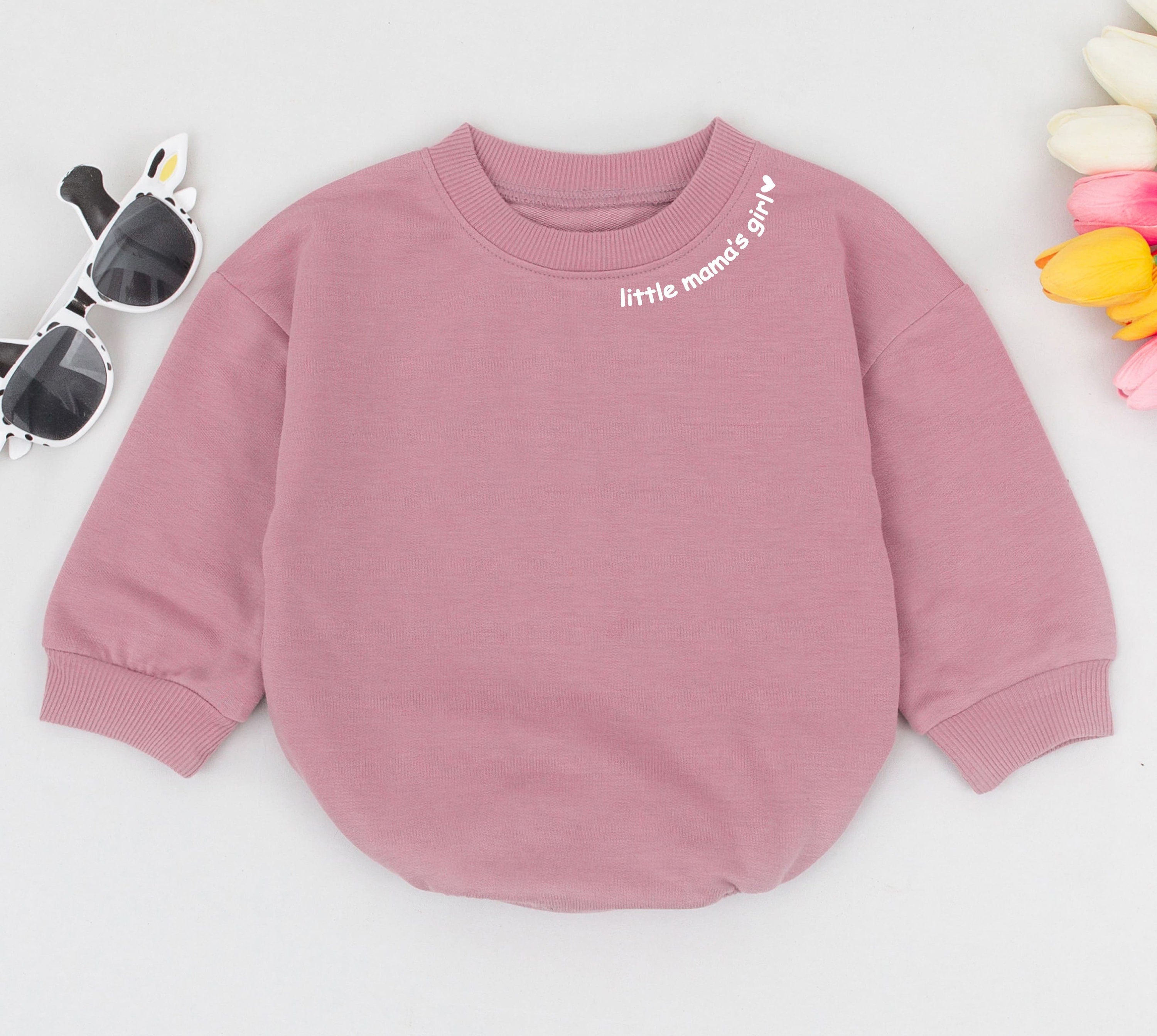 Little Mama's Girl Baby Romper - Perfect Mother's Day Gift