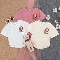 In My Hockey Era Romper for Baby Future Player Vibrant Design Soft Cotton Outfit Newborn Sporty Birthday Gift Fun Toddler Clothing