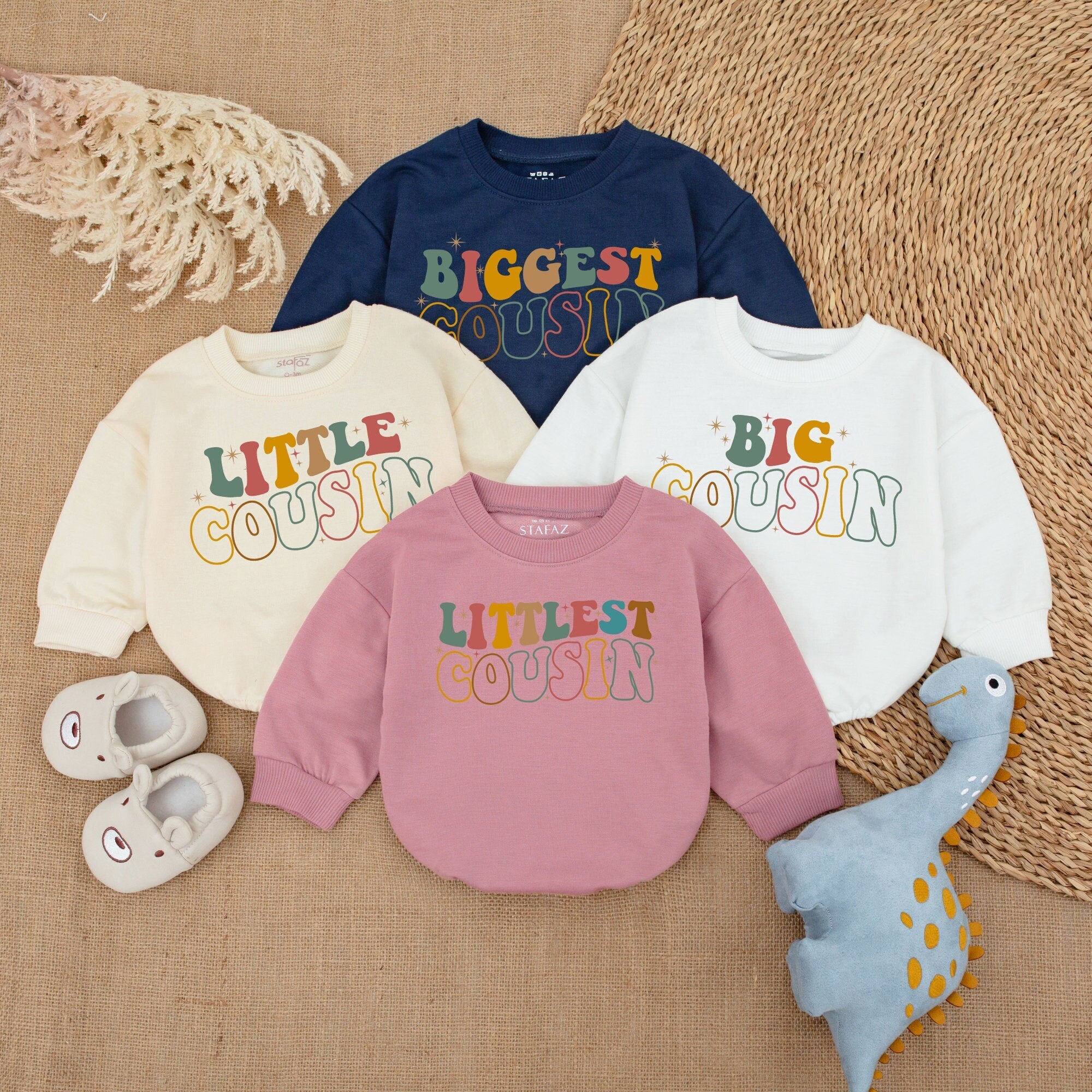 Little Cousin Baby Romper - Cute Matching Cousin Outfit