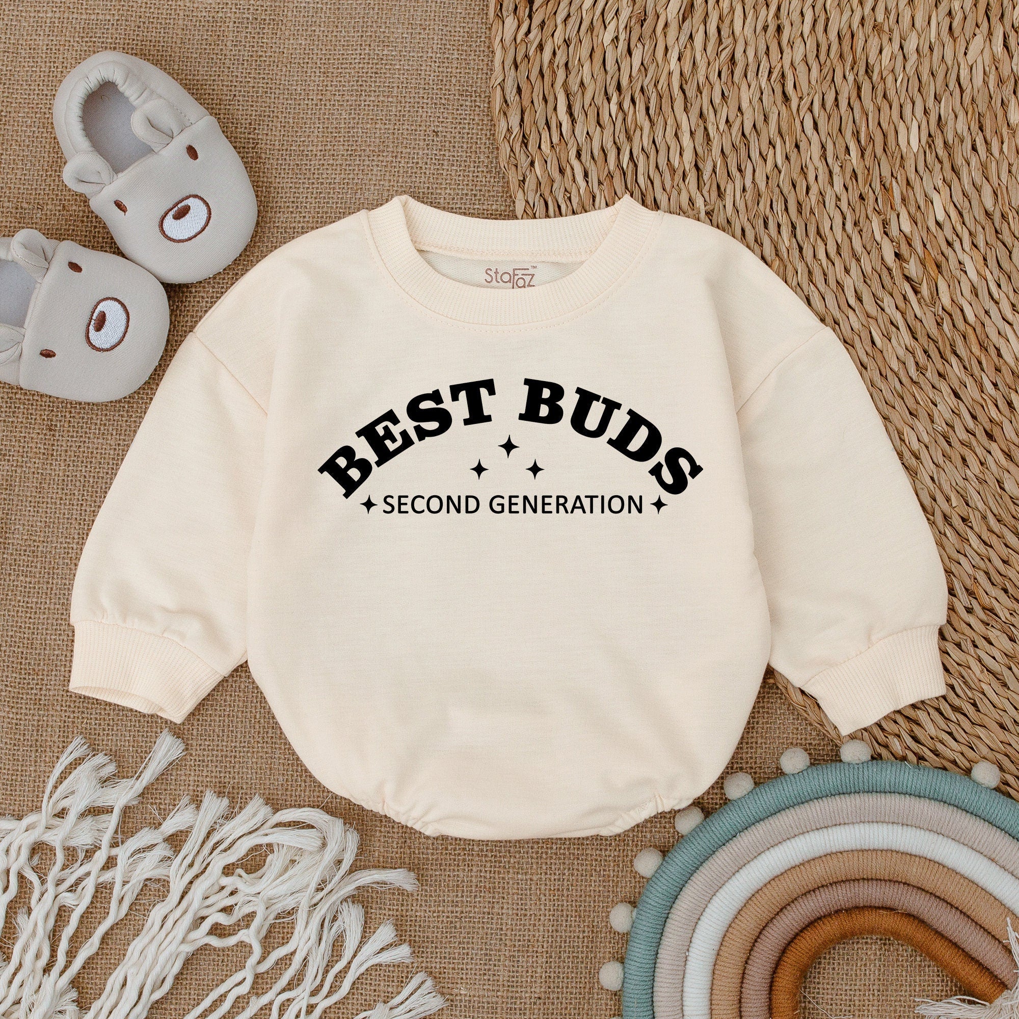 Best BFF Baby Romper - Unique Matching Outfits for Special Moments