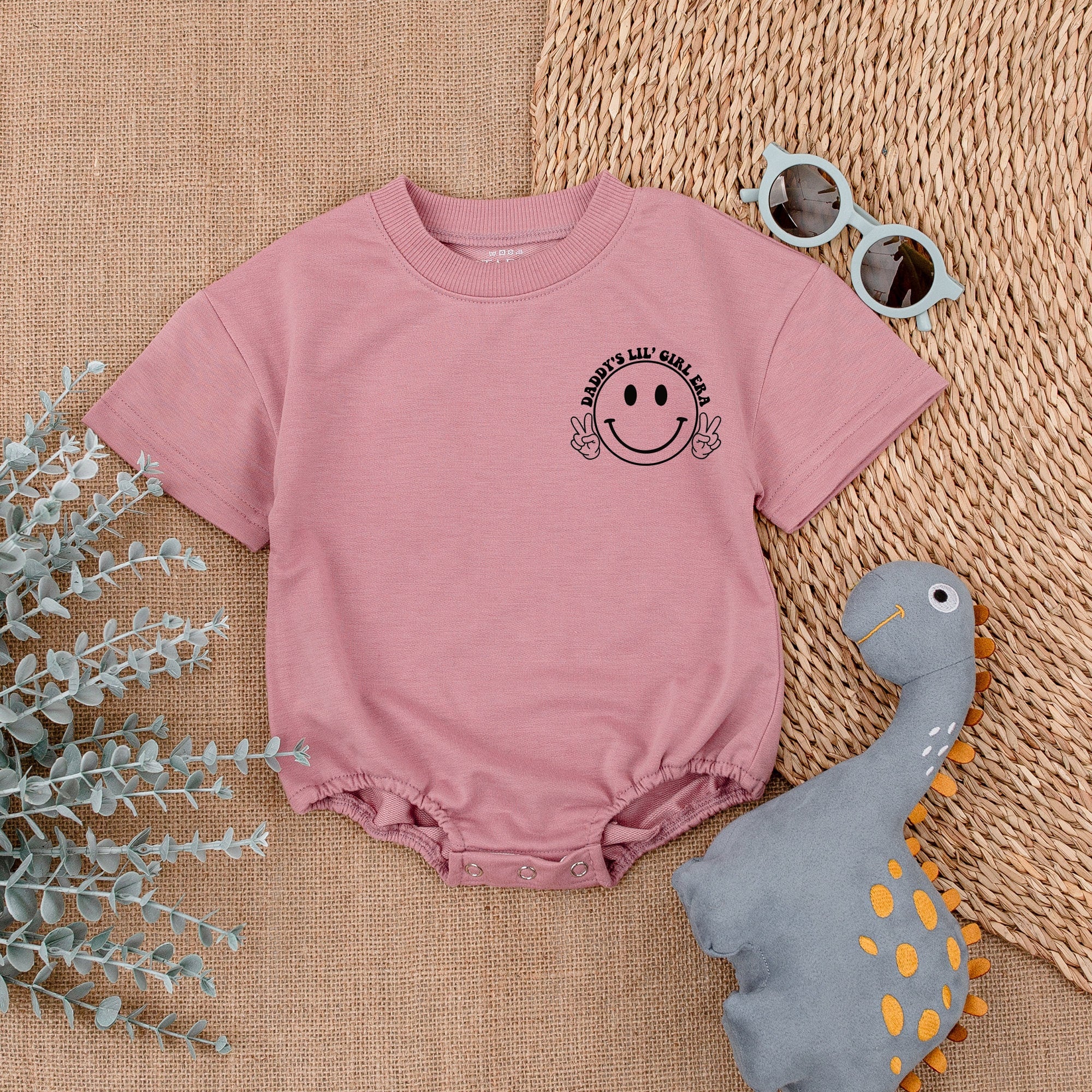 Daddy's Little Girl Era Romper for Baby Girls