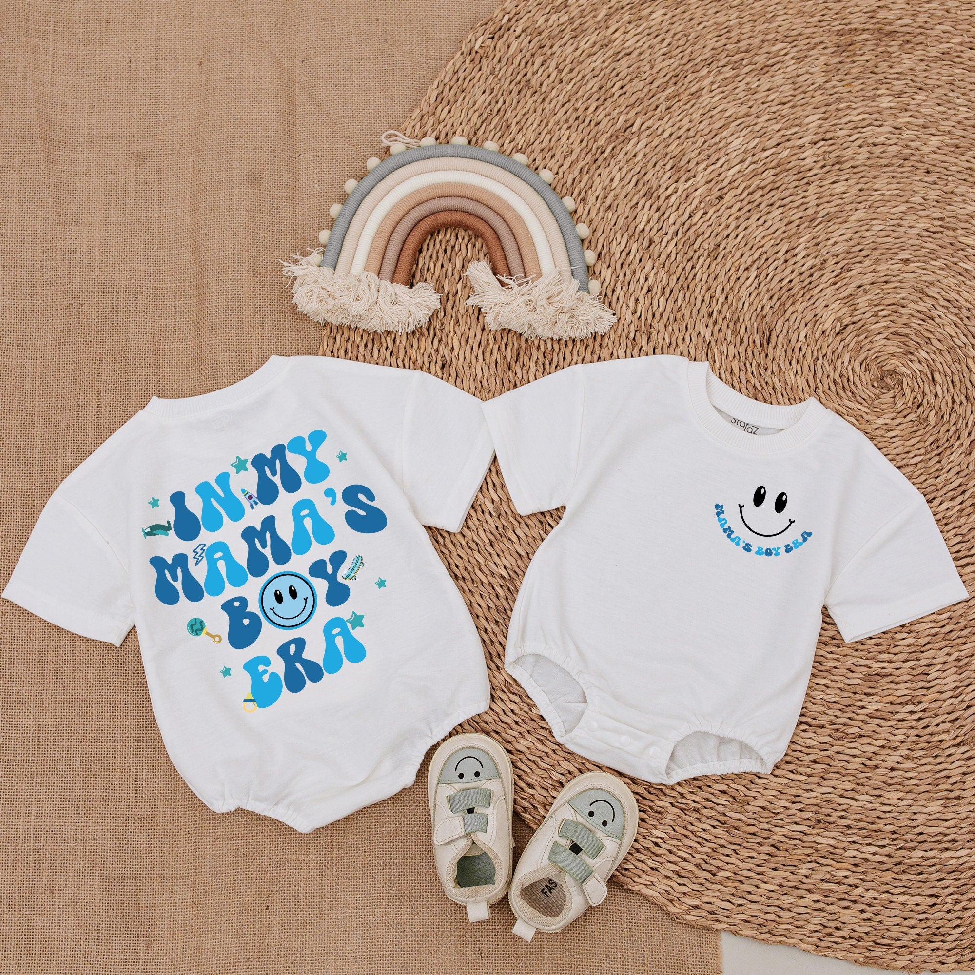 Playful Mama's Boy Romper - Limited Edition Baby Outfit