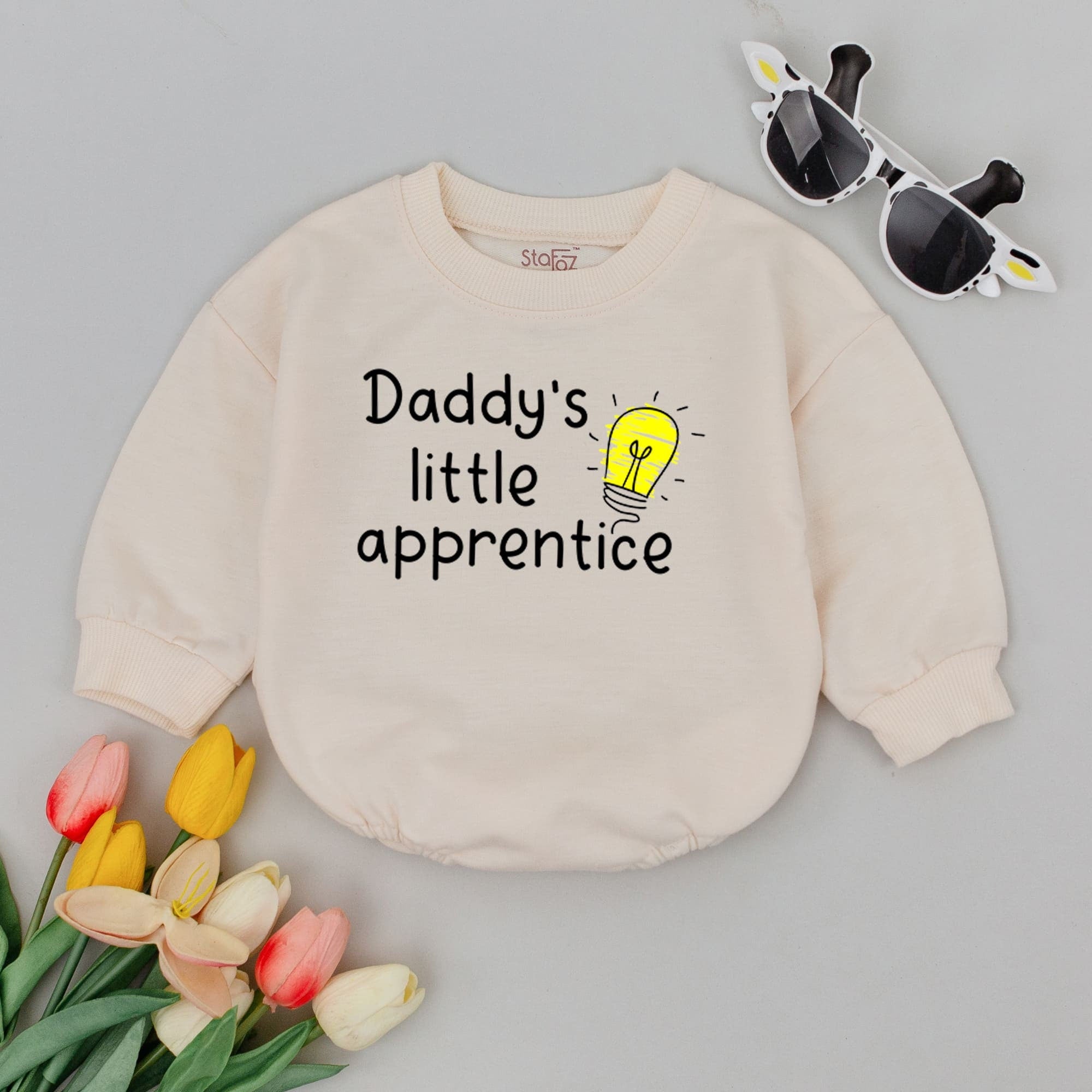 Daddy's Little Apprentice Bodysuit for Baby