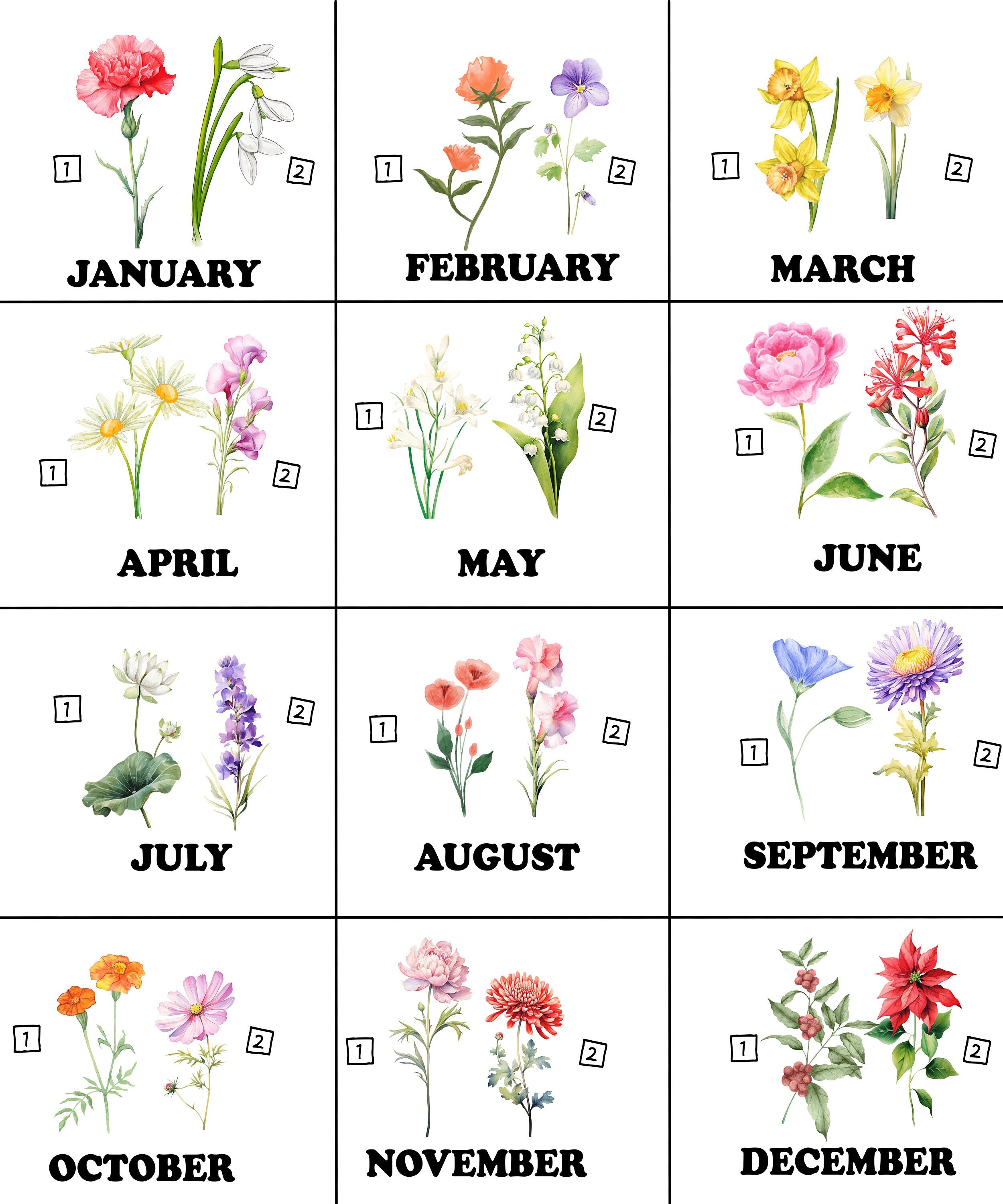 Personalized Birth Month Flower Romper Elegant Baby Outfit Custom Name Birthday Gift Soft Cotton Newborn Clothes Infant Toddler Girl Boy