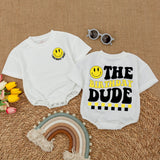 One Happy Dude Birthday Romper - Limited Edition Smiley Bodysuit