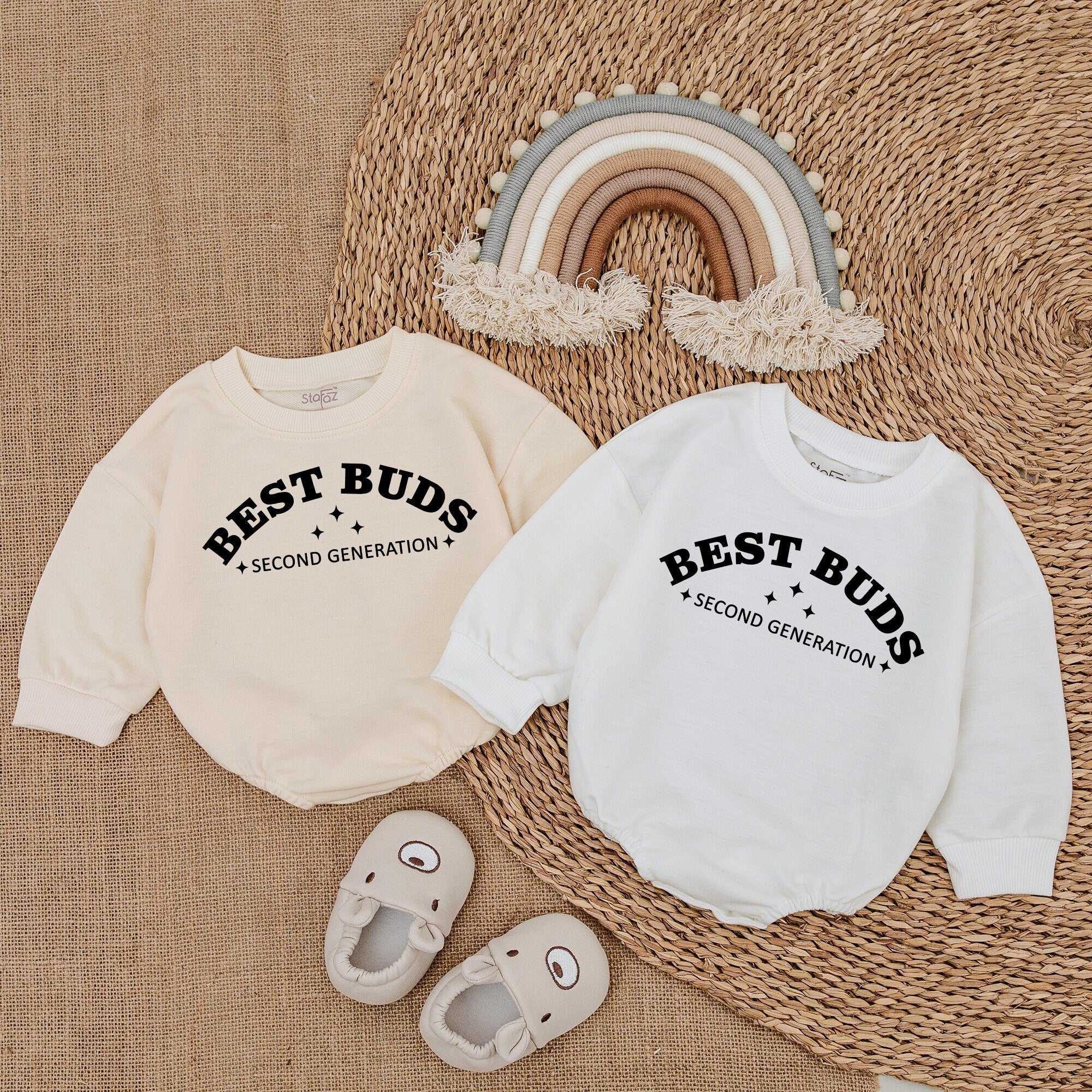 Best BFF Baby Romper - Unique Matching Outfits for Special Moments