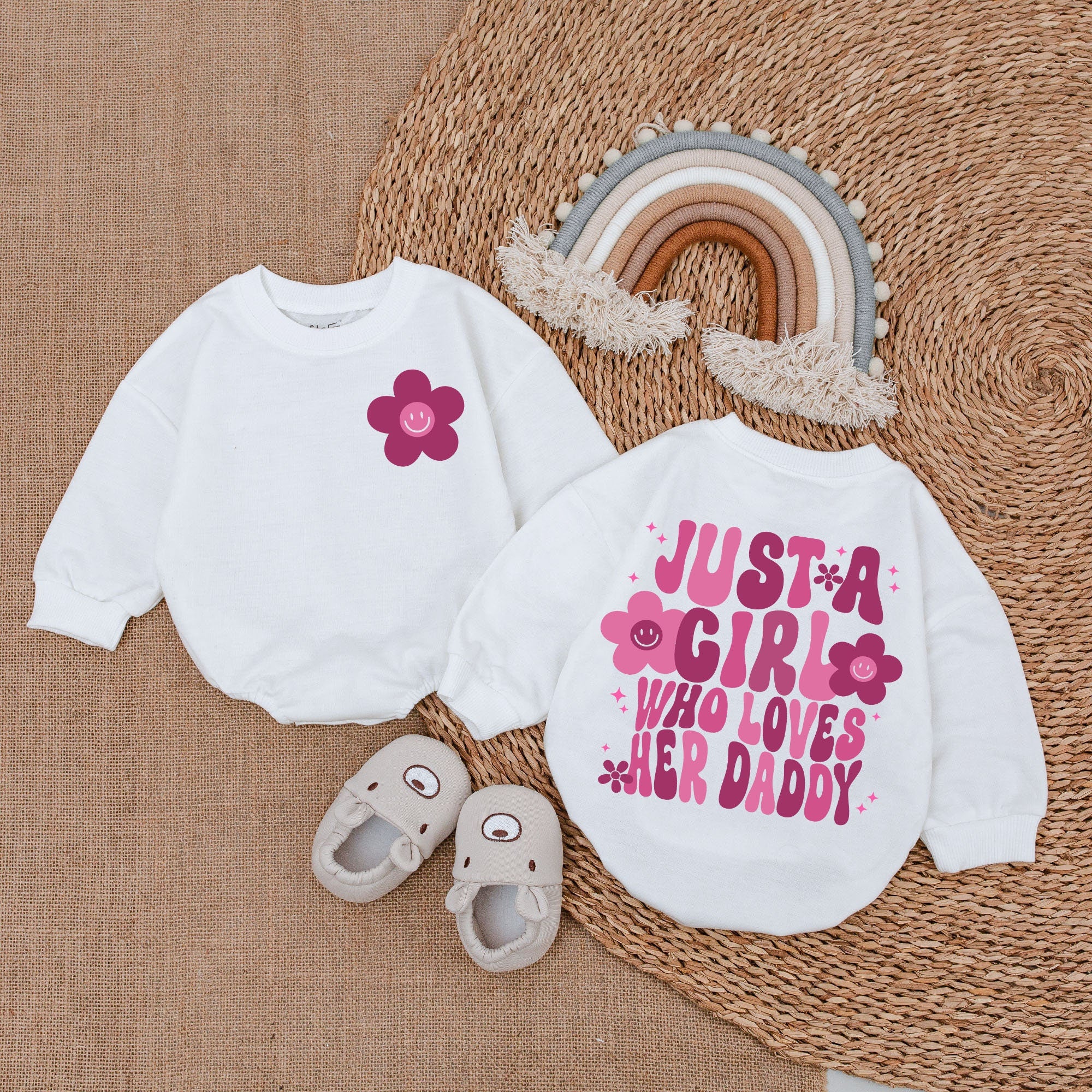 Vibrant 'Daddy's Girl' Romper - Perfect Baby Gift
