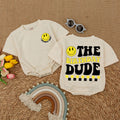 One Happy Dude Birthday Romper - Limited Edition Smiley Bodysuit