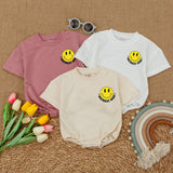 One Happy Dude Birthday Romper - Limited Edition Smiley Bodysuit