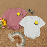 One Happy Dude Birthday Romper - Limited Edition Smiley Bodysuit