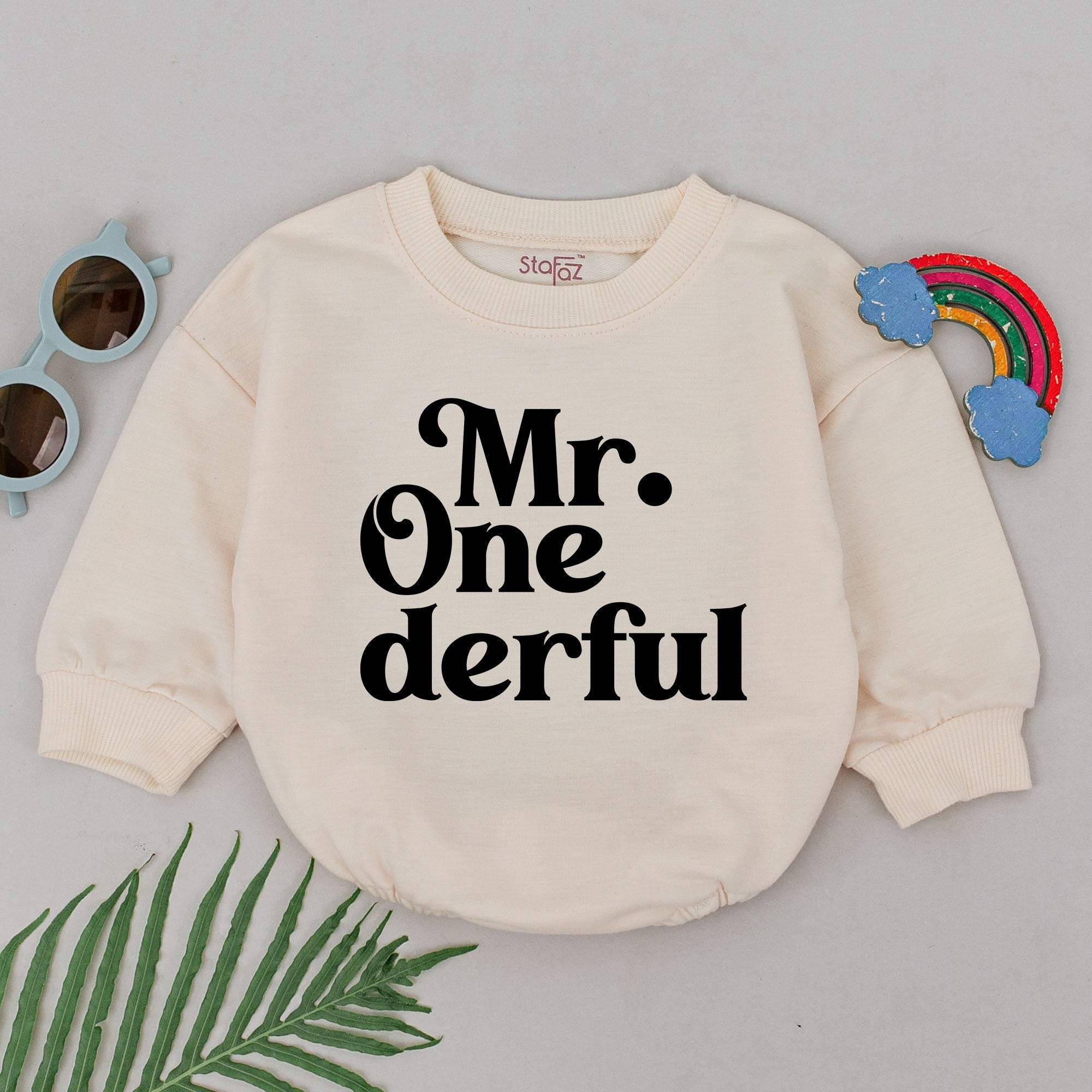 Mr. Onederful 1st Birthday Romper - Celebrate Your Baby Boy's Big Day