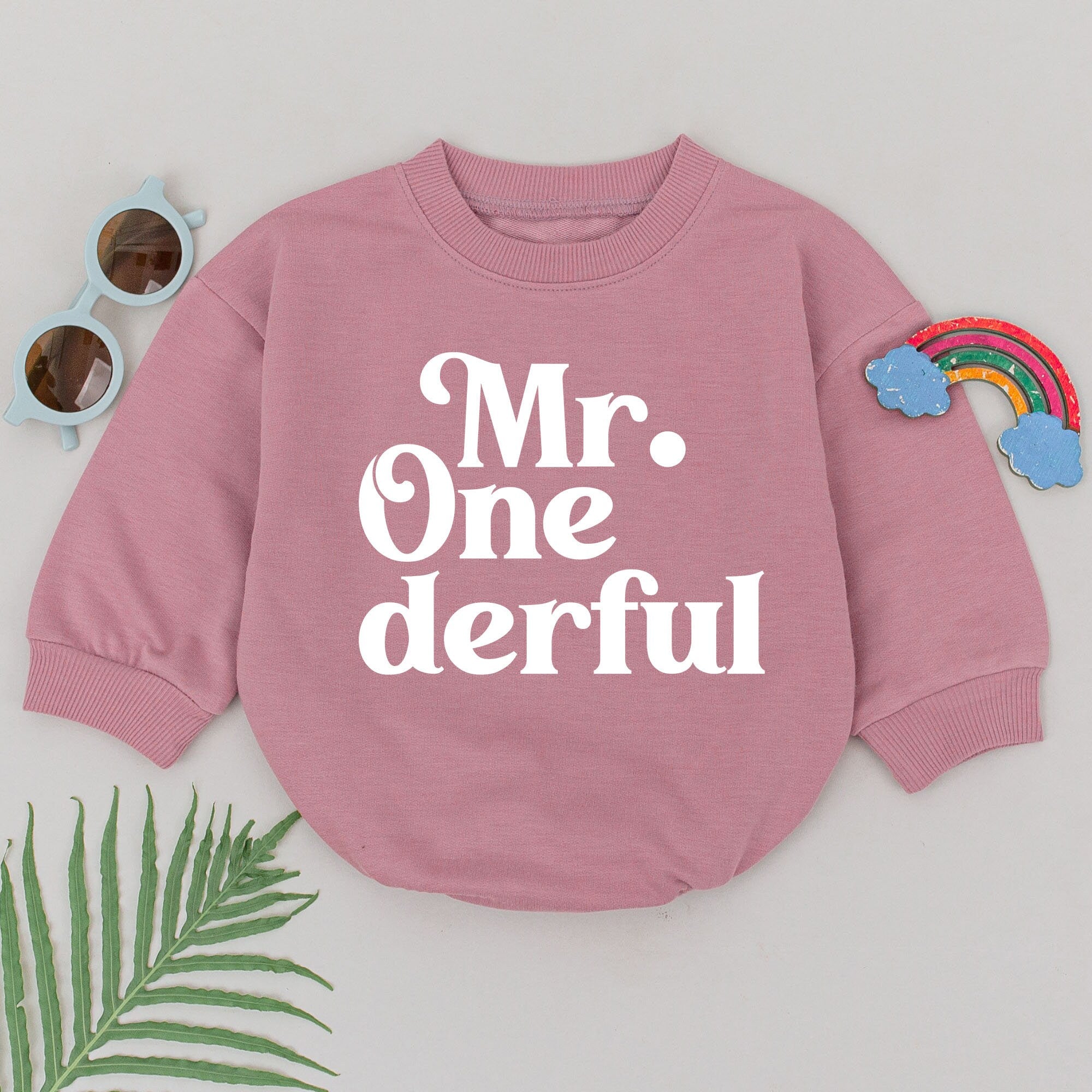 Mr. Onederful 1st Birthday Romper - Celebrate Your Baby Boy's Big Day